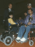 Filo in campo al debutto ufficiale del Magic il 29 settembre 1996 contro i Dream team Milano